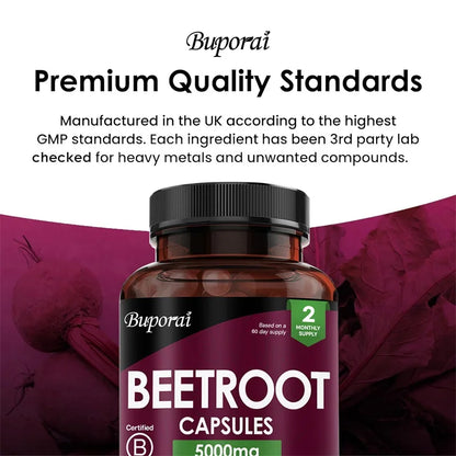 Beetroot Capsules 5000mg