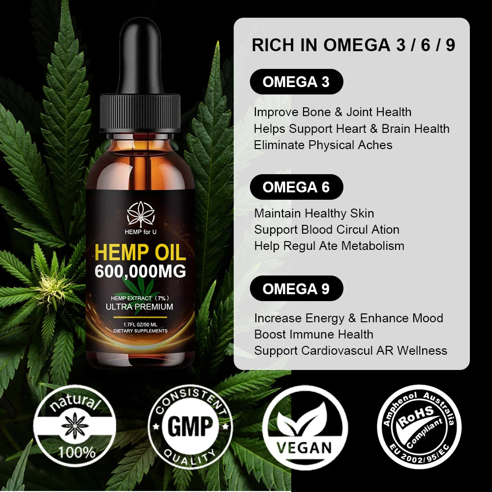 Hemp Oil - 600,000mg