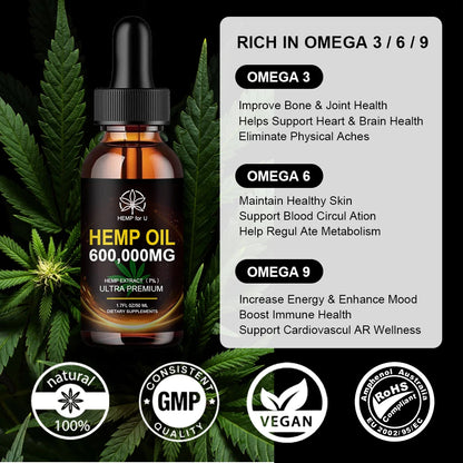 Hemp Oil - 600,000mg