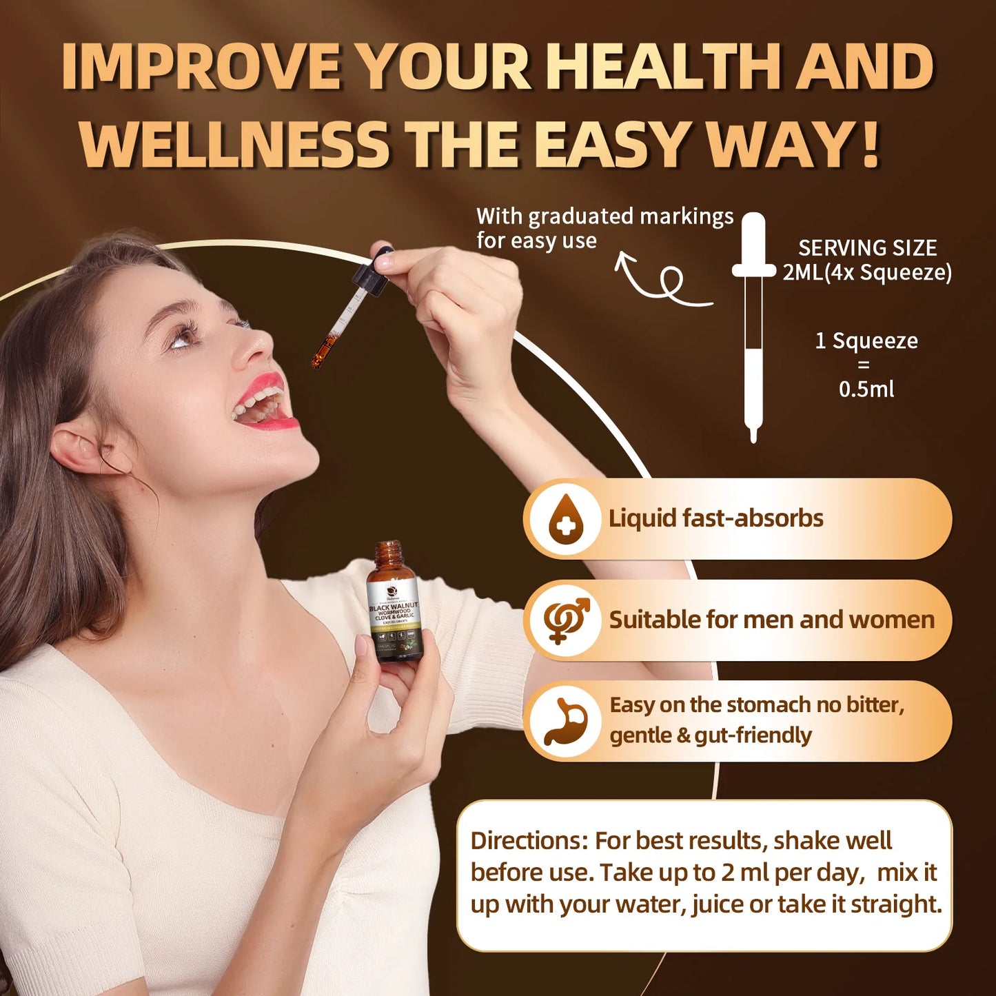 Wormwood Clove & Garlic 60ML