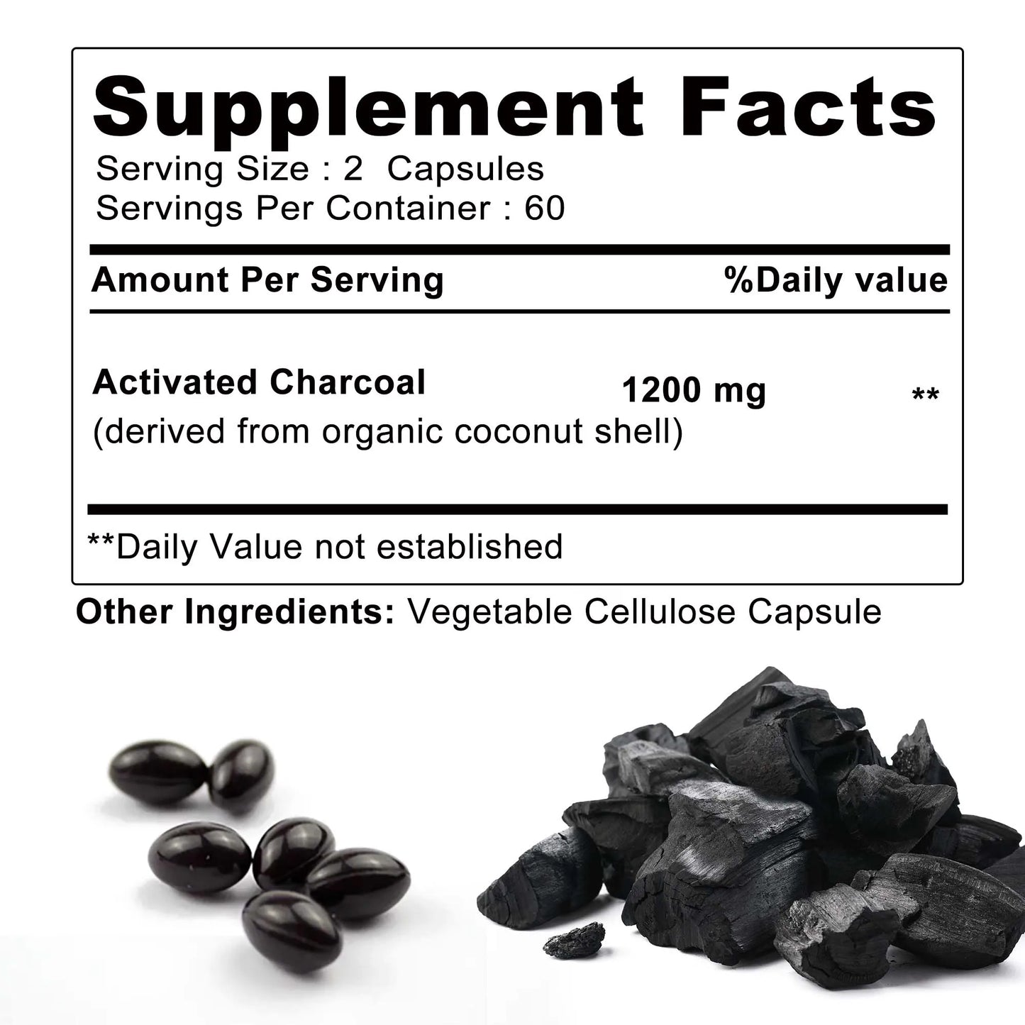 Activated Charcoal Capsules