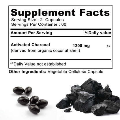 Activated Charcoal Capsules