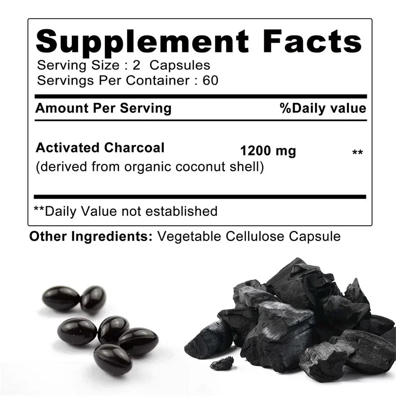 Activated Charcoal Capsules