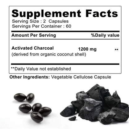Activated Charcoal Capsules