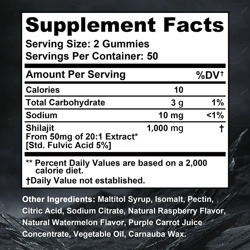 Shilajit Gummies