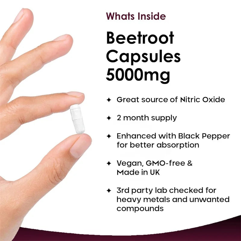 Beetroot Capsules 5000mg